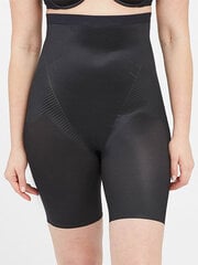 Spanx корректирующие шорты с завышенной талией 10233R, черный цена и информация | Нижнее корректирующее белье | 220.lv