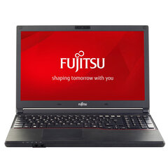 Fujitsu A553 15.6 1366x768 Celeron B830 16GB 500GB WIN10PRO/W7P, Atjaunots цена и информация | Ноутбуки | 220.lv