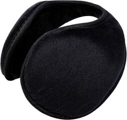 Теплые повязки на уши, черные 2 шт. цена и информация | Женские шапки | 220.lv
