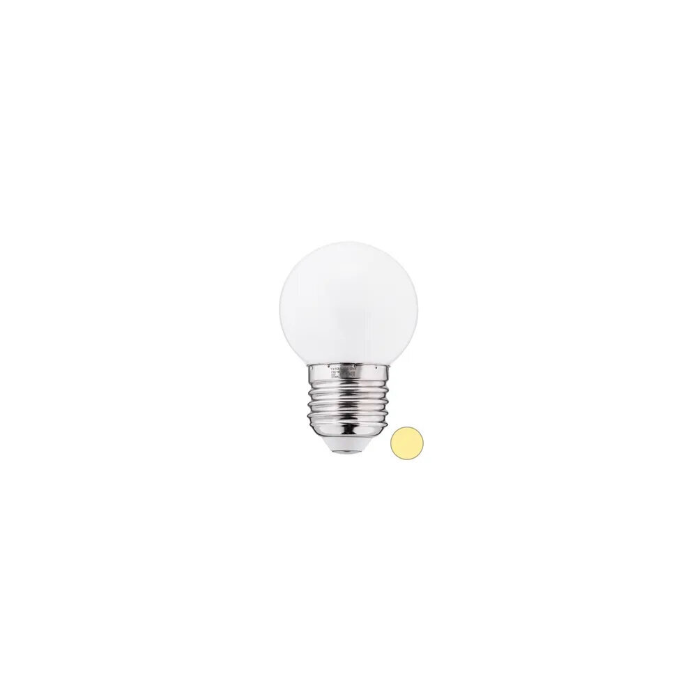 LED spuldze 1W G45 240V 50Lm 2700K PC silti balta THORGEON cena un informācija | Spuldzes | 220.lv