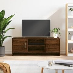 vidaXL TV skapītis, ozolkoka krāsa, 102x30x37,5 cm, inženierijas koks cena un informācija | TV galdiņi | 220.lv