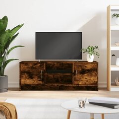 vidaXL TV skapītis, ozolkoka krāsa, 102x30x37,5 cm, inženierijas koks цена и информация | Тумбы под телевизор | 220.lv