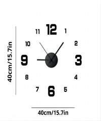 Sienas pulkstenis, 40cm. cena un informācija | Pulksteņi | 220.lv