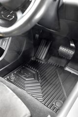 Резиновые Premium 77 коврики Volkswagen Golf Sportsvan 2014-2023 цена и информация | Модельные резиновые коврики | 220.lv