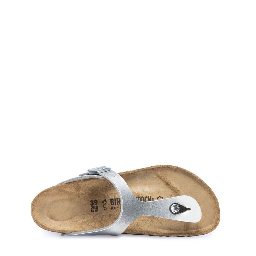 Iešļūcenes sievietēm Birkenstock Gizeh_43851, sudraba цена и информация | Iešļūcenes, čības sievietēm | 220.lv