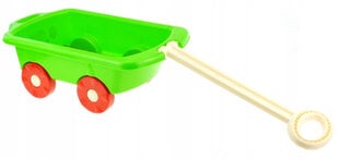 Тележка с ручкой, цвет: зелёный цена и информация | Игрушки для малышей | 220.lv