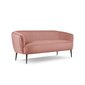Dīvāns Micadoni Home Moss, rozā cena un informācija | Dīvāni | 220.lv