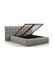 Кровать Micadoni Home Mamaia, 200х140 см, серый цвет цена и информация | Кровати | 220.lv
