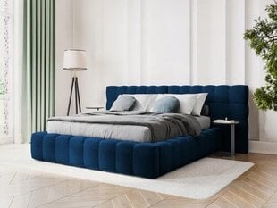 Кровать Micadoni Home Mamaia, 200х140 см, синий цвет цена и информация | Кровати | 220.lv