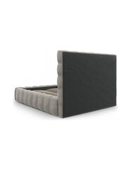 Кровать Micadoni Home Mamaia, 200х200 см, серый цвет цена и информация | Кровати | 220.lv