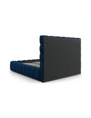 Кровать Micadoni Home Mamaia, 200х200 см, синий цвет цена и информация | Кровати | 220.lv