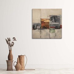 Glezna uz audekla, Abstraktā kompozīcija cena un informācija | Gleznas | 220.lv