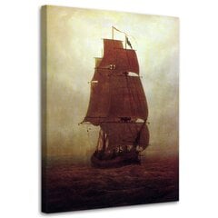 Glezna uz audekla, Buru laiva cena un informācija | Gleznas | 220.lv