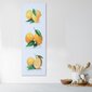 Glezna uz audekla, Dzeltenie citroni cena un informācija | Gleznas | 220.lv