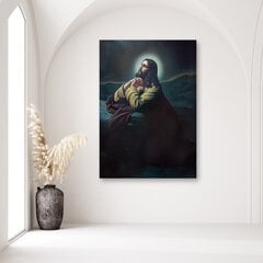Glezna uz audekla, Jēzus lūgšana Eļļas dārzā cena un informācija | Gleznas | 220.lv