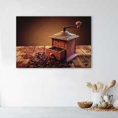Glezna uz audekla, Kafijas dzirnaviņas цена и информация | Картины | 220.lv