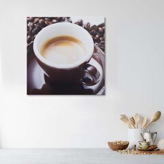 Glezna uz audekla, Kafijas krūzes puse цена и информация | Картины | 220.lv