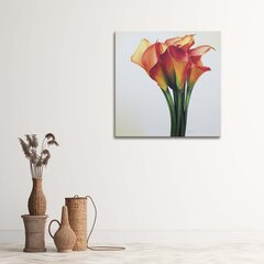 Glezna uz audekla, Sarkanu ziedu pušķis cena un informācija | Gleznas | 220.lv