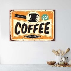 Glezna uz audekla, Zīme ar kafiju цена и информация | Картины | 220.lv