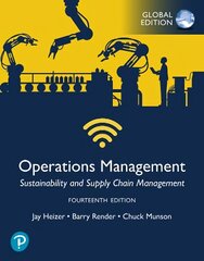 Operations Management: Sustainability and Supply Chain Management, Global Edition 14th edition цена и информация | Книги по экономике | 220.lv
