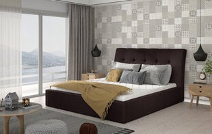 Кровать Inge 140х200 см, коричневый цвет цена и информация | Кровати | 220.lv