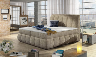Кровать  Vincenzo, 160x200 см, бежевая цена и информация | Кровати | 220.lv