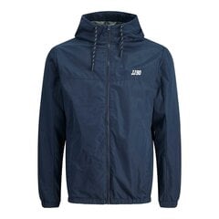 Мужская спортивная куртка Jack & Jones  JJDOVER HOOD 12223136  Тёмно Синий цена и информация | Мужские куртки | 220.lv