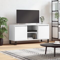 vidaXL TV skapītis, balts, 104x35x50 cm, inženierijas koks cena un informācija | TV galdiņi | 220.lv