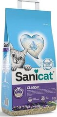 Сепиолитический наполнитель Sanicat, 10 л цена и информация | Наполнители для кошачьих туалетов | 220.lv