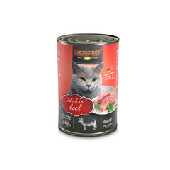 Leonardo Beef konservi kaķiem ar liellopu gaļu 400 g × 6 gab cena un informācija | Konservi kaķiem | 220.lv