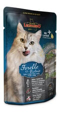 Leonardo Trout & catnip kaķu konservi ar foreli un kaķumētru 85 g × 1 gab. cena un informācija | Konservi kaķiem | 220.lv