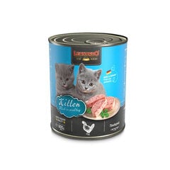 Leonardo Kitten konservi kaķēniem līdz 1 gadam ar vistu 800 gr × 6 gab cena un informācija | Konservi kaķiem | 220.lv