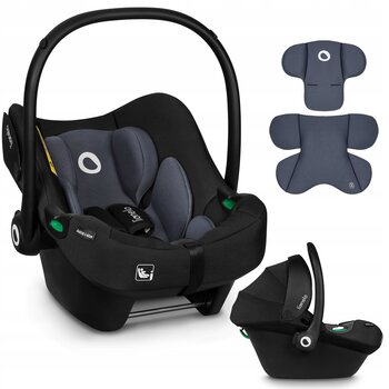 Autokrēsliņš Lionelo Astrid i-size, 0-13 kg, black/grey cena un informācija | Autokrēsliņi | 220.lv