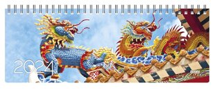 Galda kalendārs Memo Card dragon cena un informācija | Kalendāri, piezīmju grāmatas | 220.lv