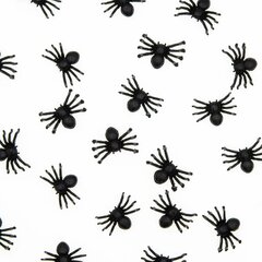 Halovīna konfeti melnie zirnekļi 10 gab. cena un informācija | Svētku dekorācijas | 220.lv