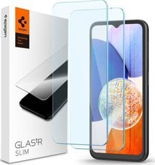 Spigen Glas.TR Slim 2-Pack cena un informācija | Ekrāna aizsargstikli | 220.lv