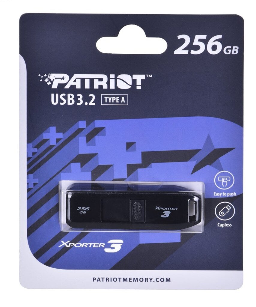 Patriot Memory PSF256GX3B3U cena un informācija | USB Atmiņas kartes | 220.lv