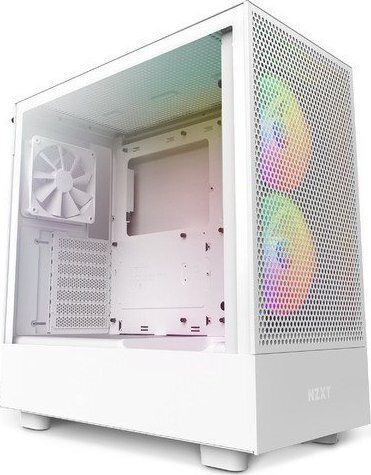 Nzxt H5 Flow RGB CC-H51FW-R1 цена и информация | Datoru korpusi | 220.lv