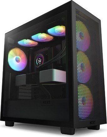 Nzxt H7 Flow RGB CM-H71FB-R1 cena un informācija | Datoru korpusi | 220.lv