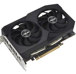 Asus Dual Radeon RX 7600 V2 OC Edition DUAL-RX7600-O8G-V2 цена и информация | Видеокарты (GPU) | 220.lv