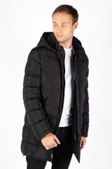 Зимняя куртка SANTORYO WK6435SIYAH-L, черная цена и информация | Мужские куртки | 220.lv