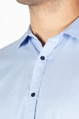 Рубашка INFINITY INF5043M3725-M, голубая цена и информация | Мужские рубашки | 220.lv