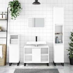 Vannas istabas mēbeļu komplekts vidaXL, balts цена и информация | Комплекты в ванную | 220.lv