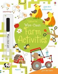 Wipe-Clean Farm Activities cena un informācija | Grāmatas mazuļiem | 220.lv