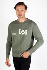 Спортивный свитер LEE 112339013-M, зеленый цена и информация | Мужские толстовки | 220.lv