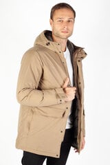 Зимняя куртка JACK&JONES 12236015ELMWOOD-L, бежевая цена и информация | Мужские куртки | 220.lv