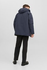 Зимняя куртка JACK&JONES 12238561DARKNAVY-L, темно-синяя цена и информация | Мужские куртки | 220.lv