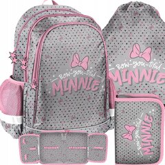 Mugursoma ar piederumiem Paso Minnie Mouse DNF-081, 3 daļas цена и информация | Школьные рюкзаки, спортивные сумки | 220.lv
