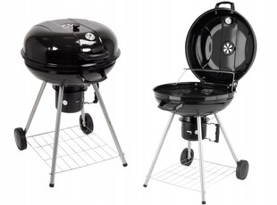 Barbekjū grils Lund, 54 cm, melns cena un informācija | Grili | 220.lv