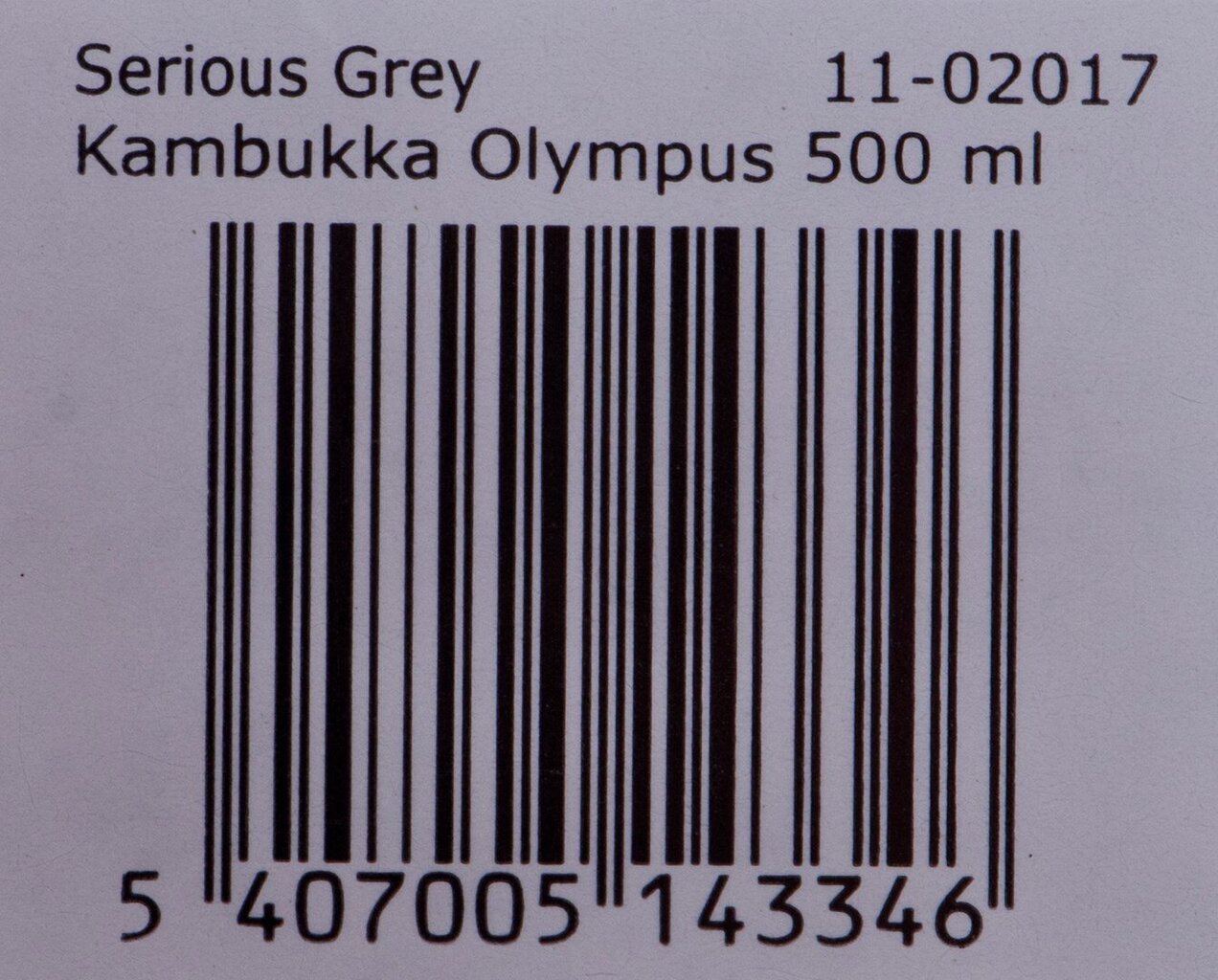 Termiskā krūze Kambukka Olympus 500 ml, Serious Grey, 11-02017 цена и информация | Termosi, termokrūzes | 220.lv